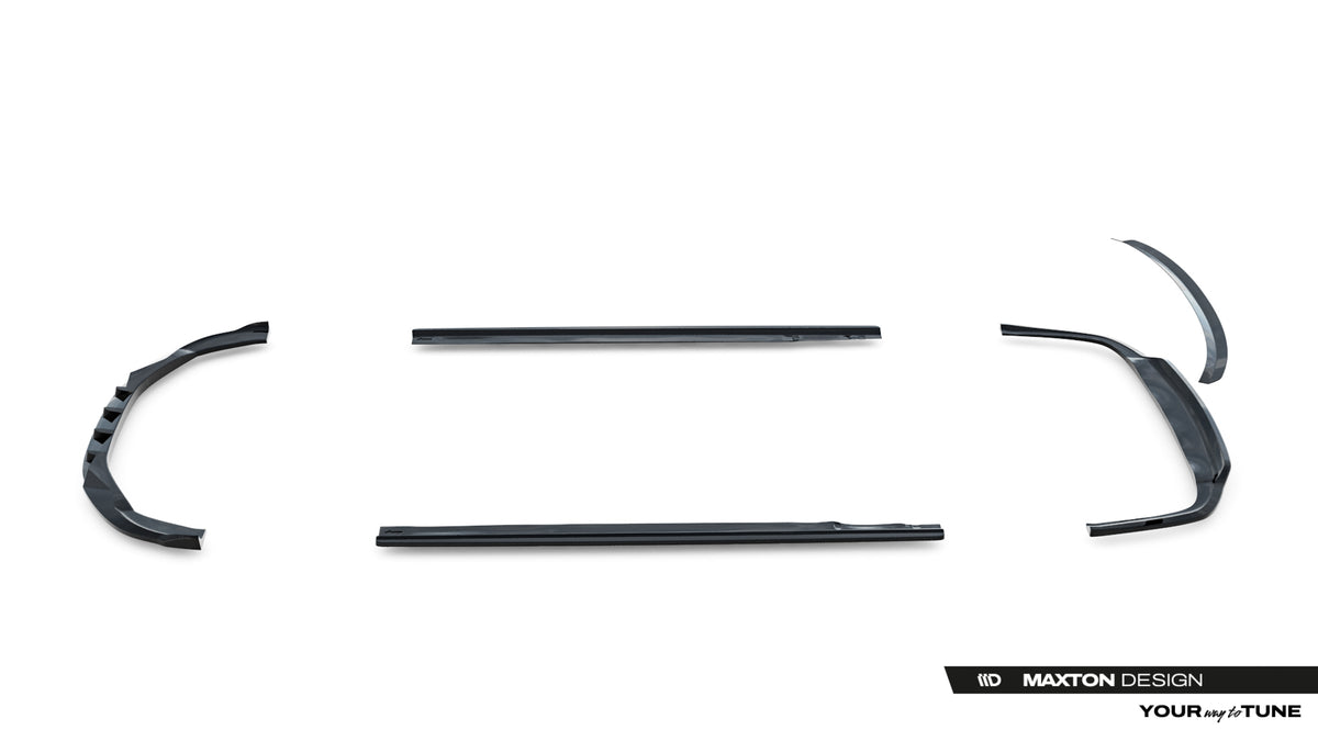 Set of Splitters Audi A8 Long D4 Facelift