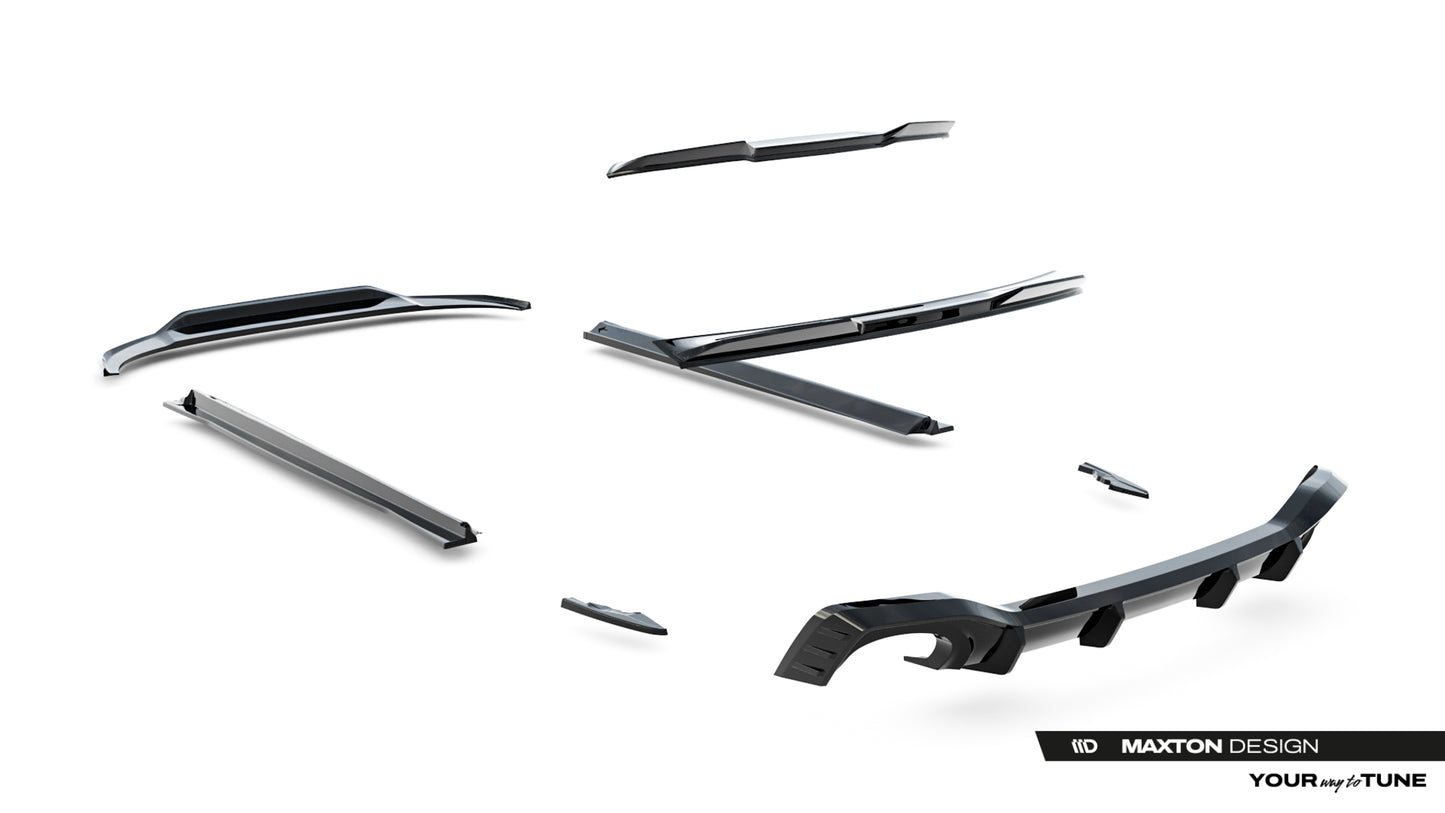 Set of Splitters Audi RSQ8 Mk1