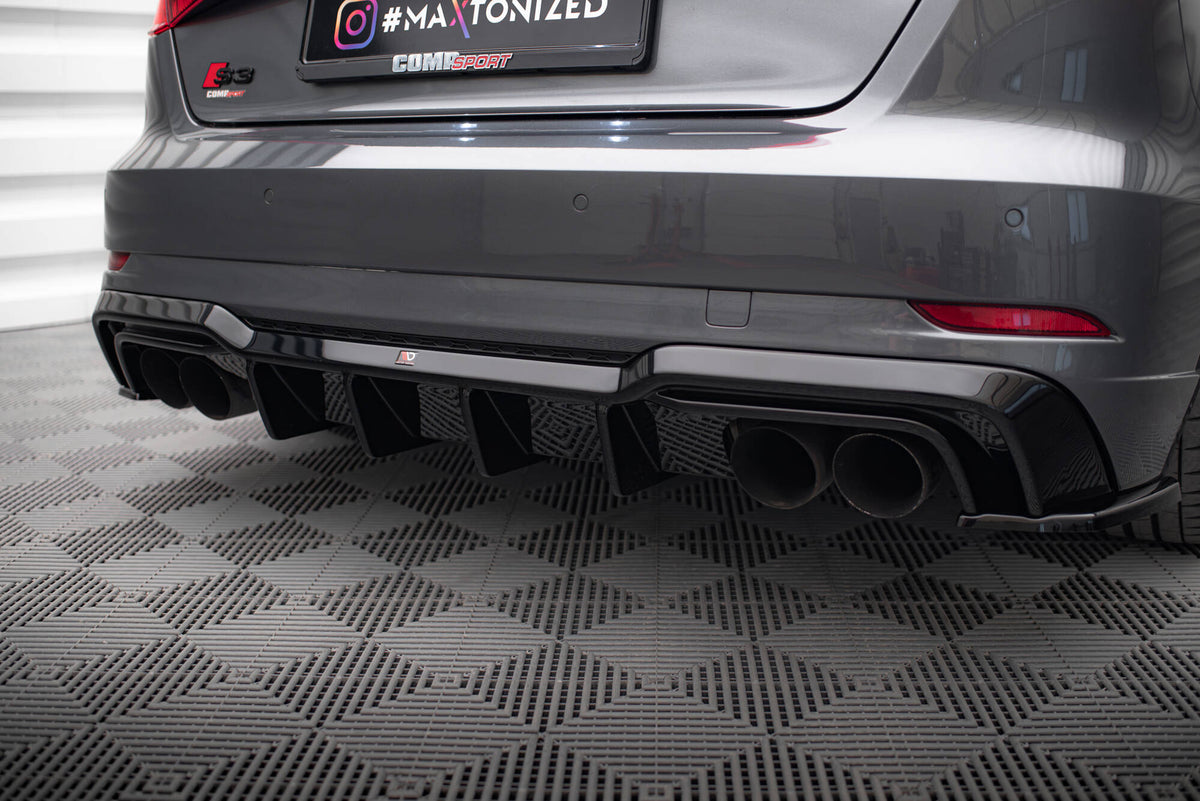 Set of Splitters Audi S3 Sportback 8V Facelift