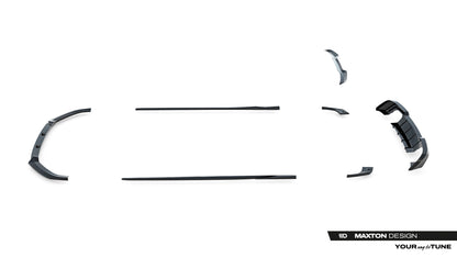 Set of Splitters Audi S3 Sportback 8V Facelift