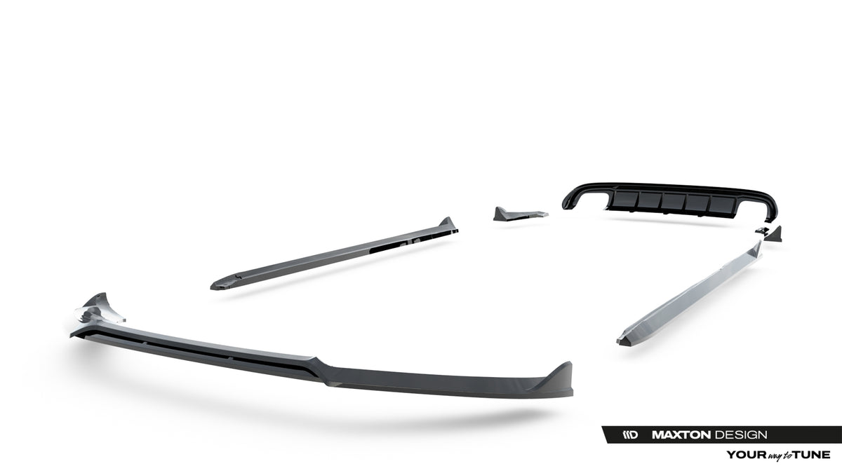 Set of Splitters Audi S4 Sedan B8