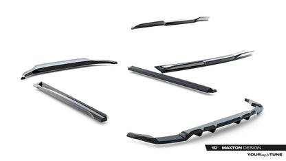 Set of Splitters Audi SQ8 / Q8 S-Line Mk1 Facelift