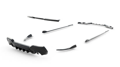 Set of Splitters BMW 4 M-Pack Coupe G22 / G22 Facelift