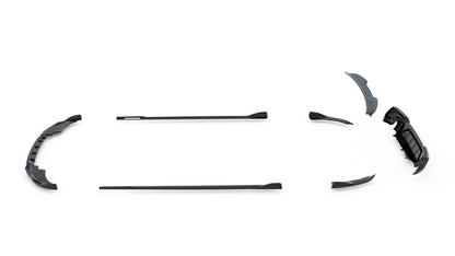 Set of Splitters BMW 4 M-Pack Coupe G22 / G22 Facelift