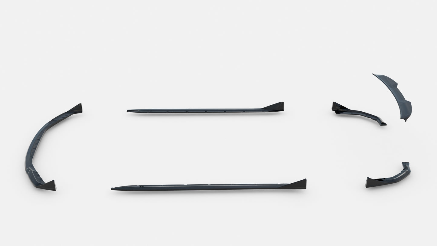 Set of Splitters BMW M4 Coupe G82 / G82 Facelift
