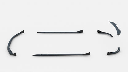 Set of Splitters BMW M4 Coupe G82 / G82 Facelift