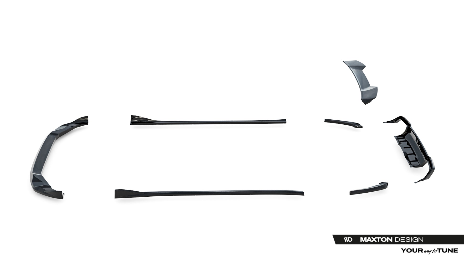 Set of Splitters BMW X3 M F97 Facelift