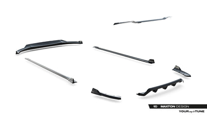 Set of Splitters BMW X3 M-Pack G01 Facelift