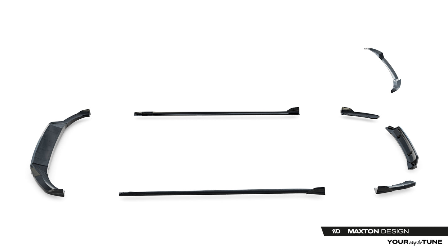 Set of Splitters BMW X3 M-Pack G01 Facelift