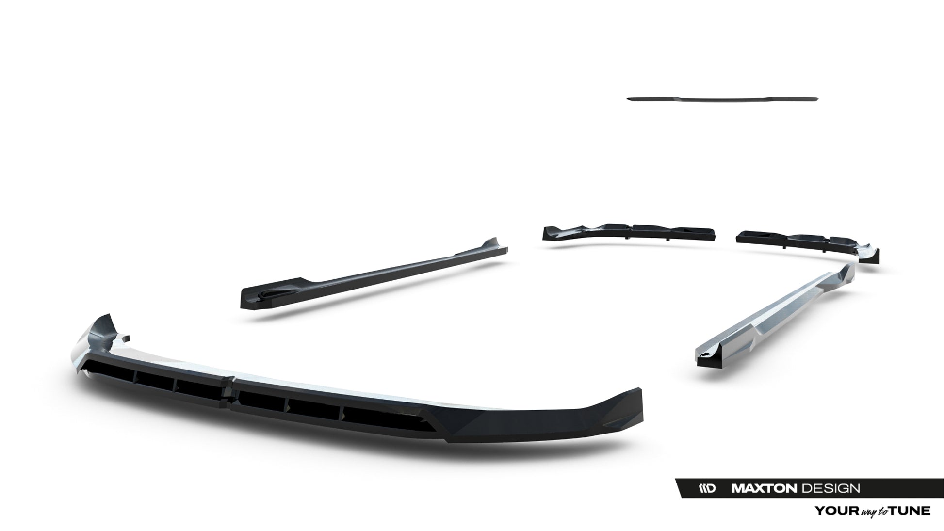 Set of Splitters BMW X3 M-Pack G45