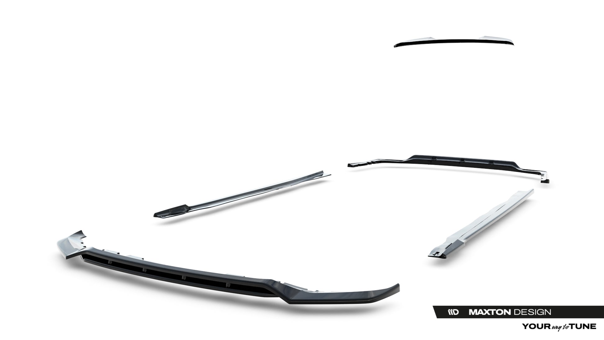 Set of Splitters BMW X7 M-Pack G07