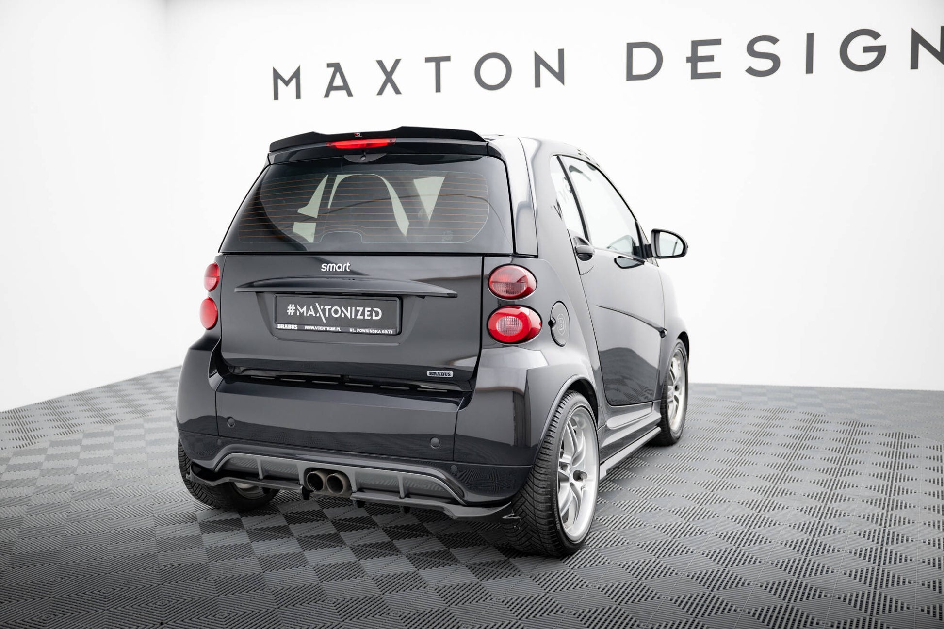 Set of Splitters Brabus Smart Fortwo C451 Facelift
