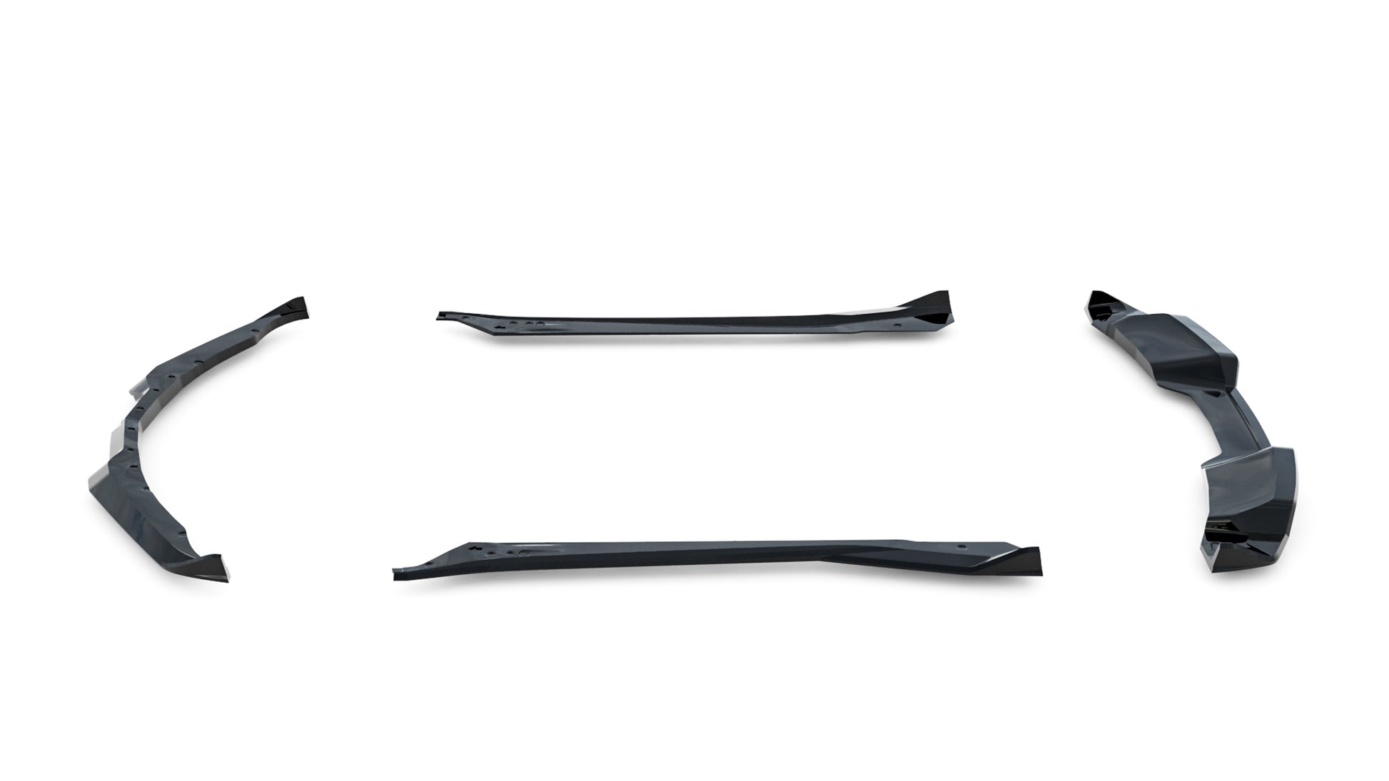 Set of Splitters Chevrolet Corvette Stingray C7