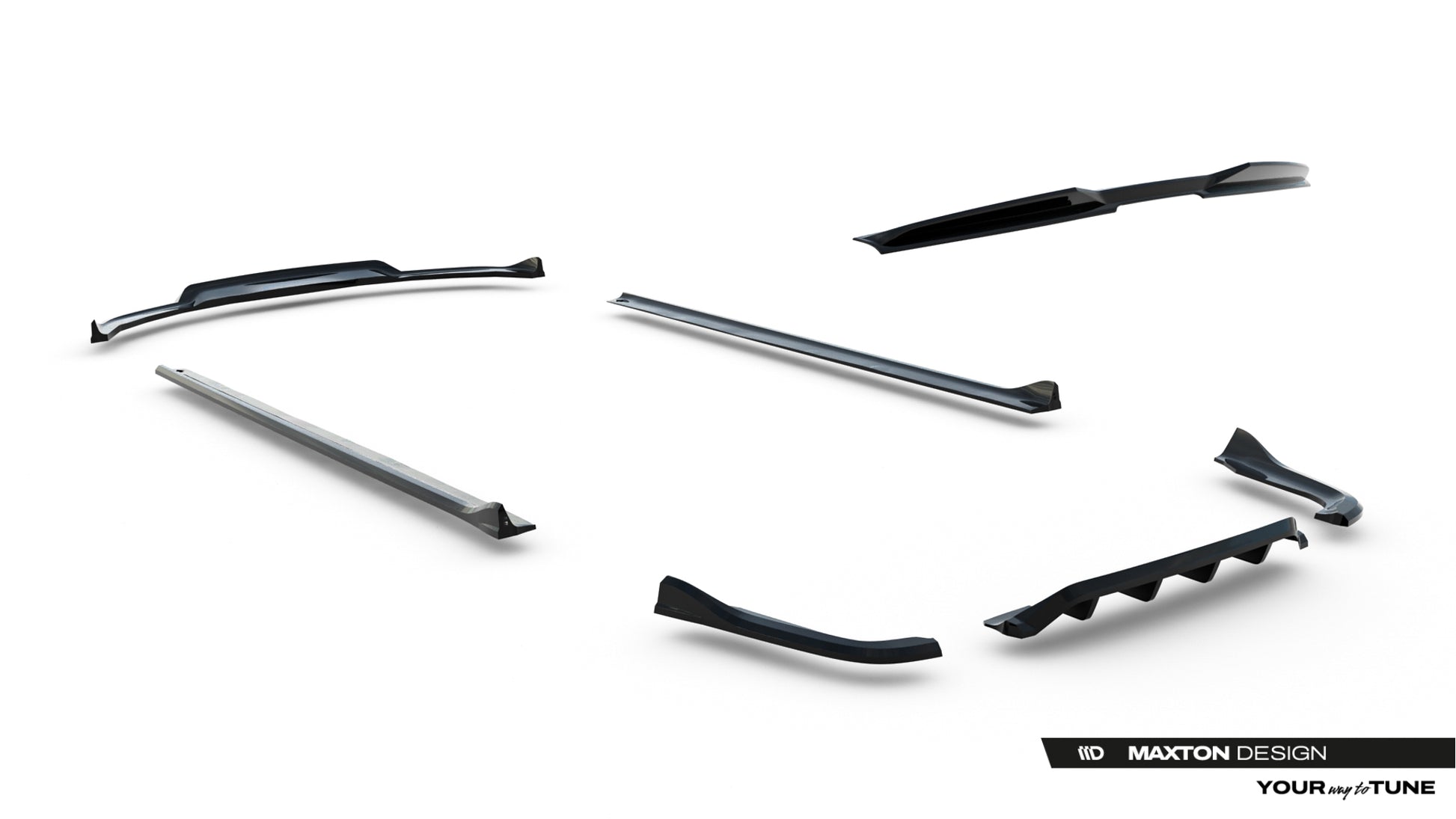 Set of Splitters Chrysler 300 Mk2