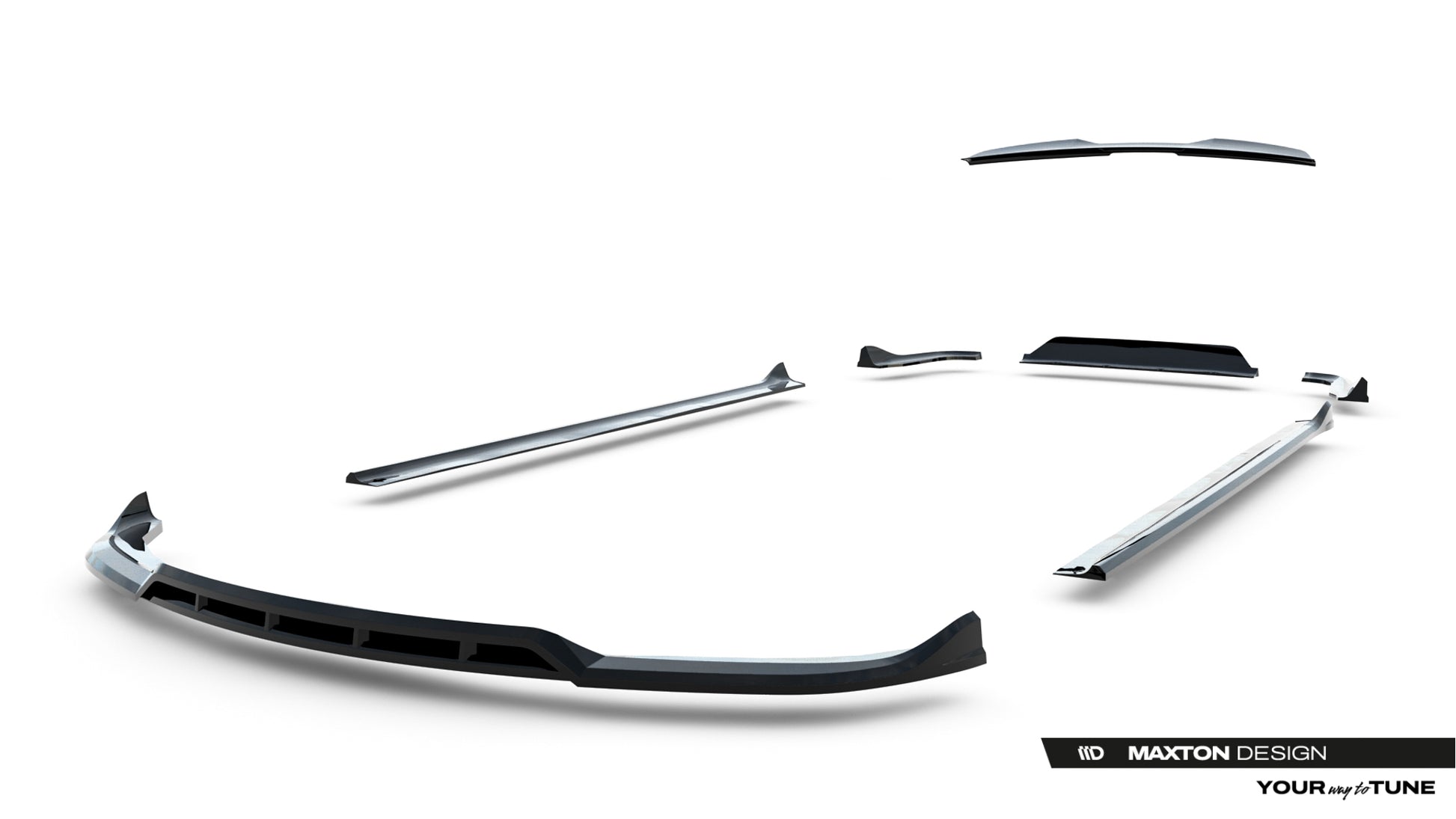 Set of Splitters Chrysler 300 Mk2