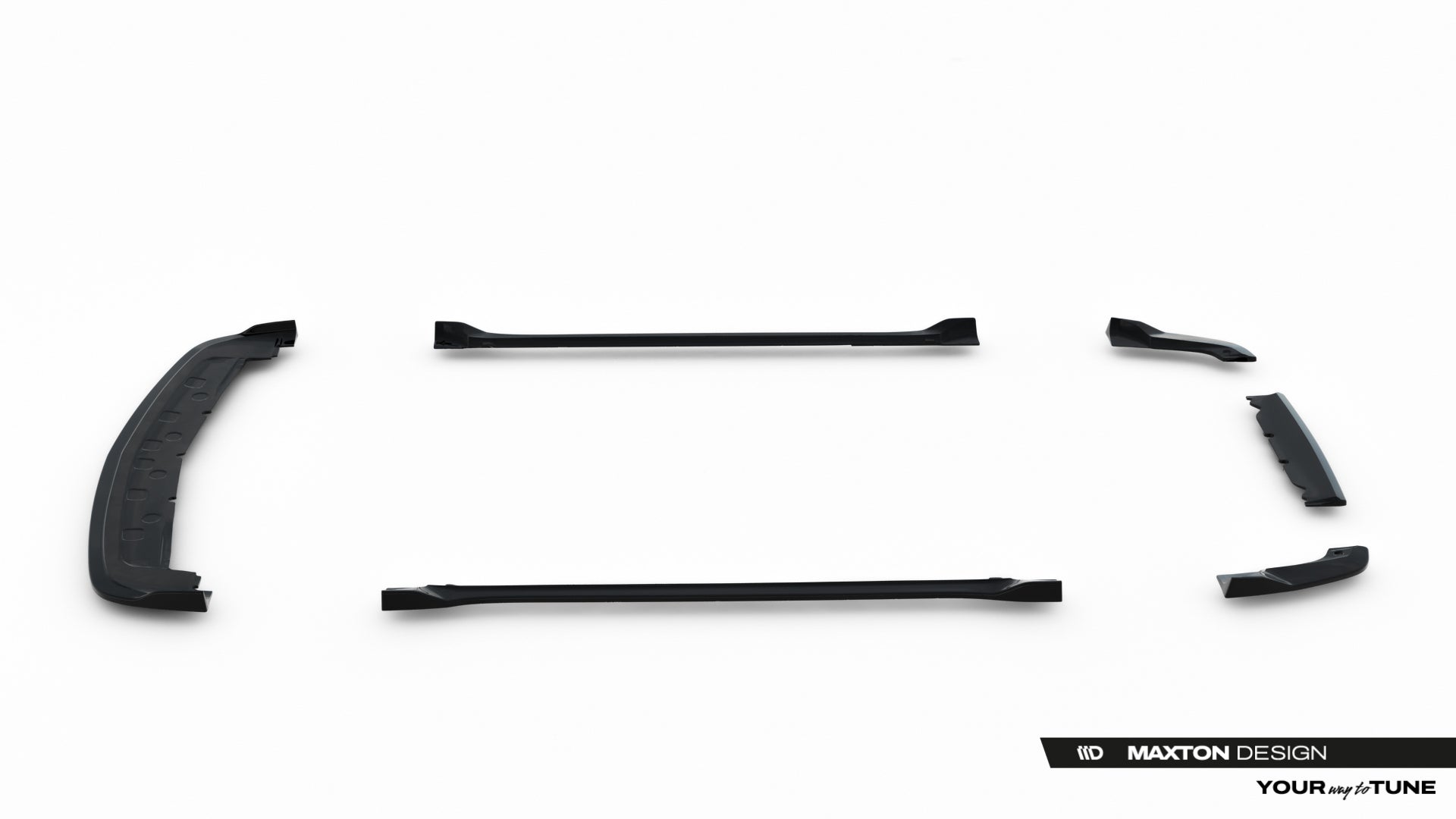 Set of Splitters Dodge Challenger SRT Hellcat Widebody Mk3