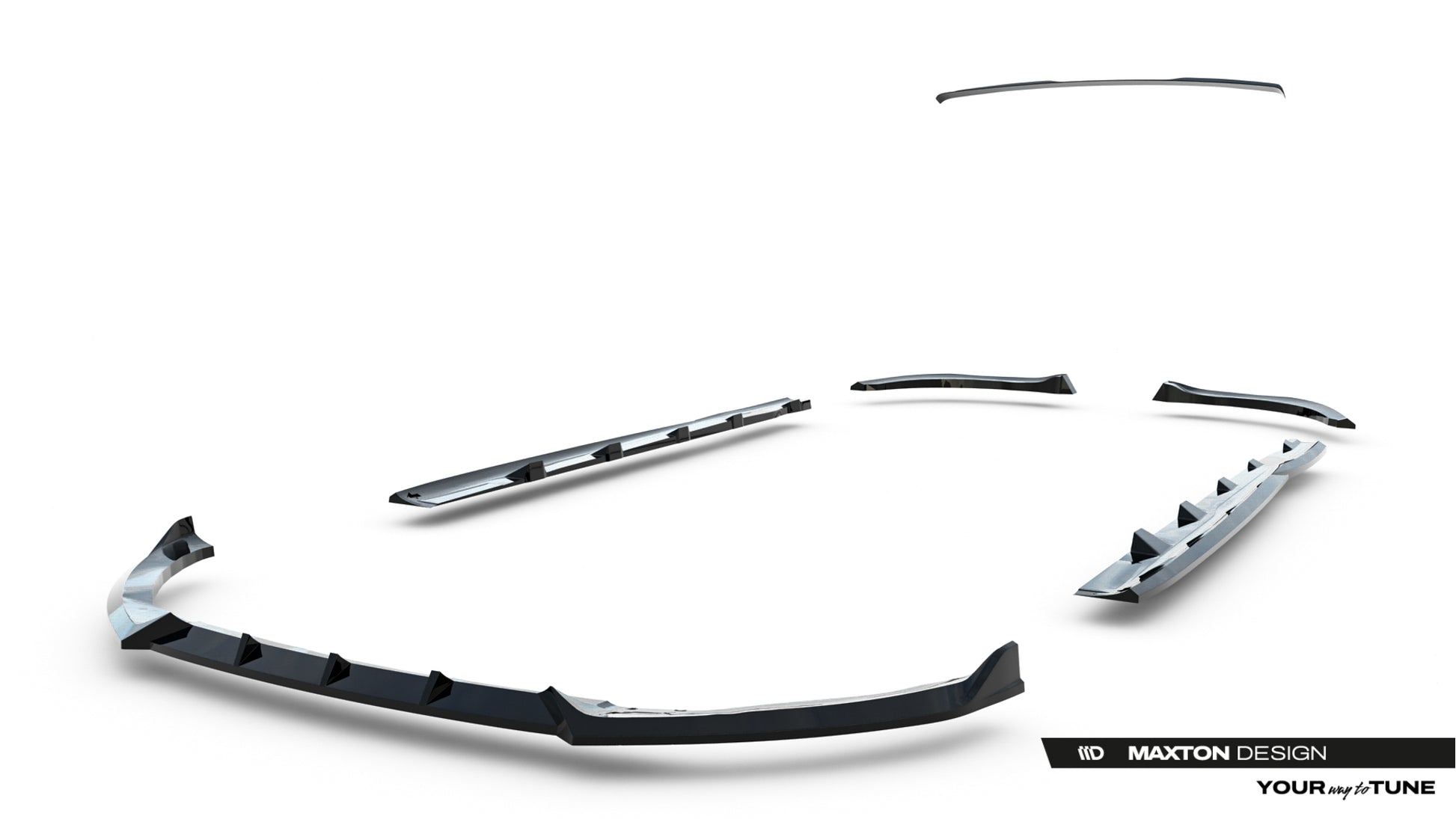 Set of Splitters Ford Focus ST Mk3 Facelift