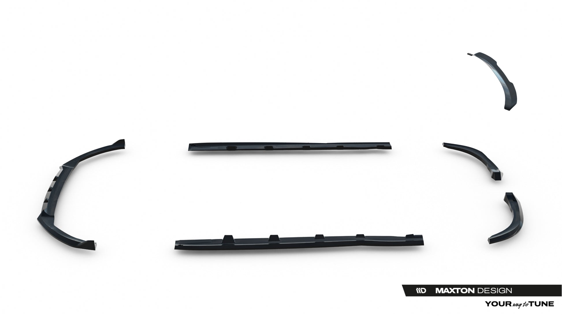 Set of Splitters Ford Focus ST Mk3 Facelift