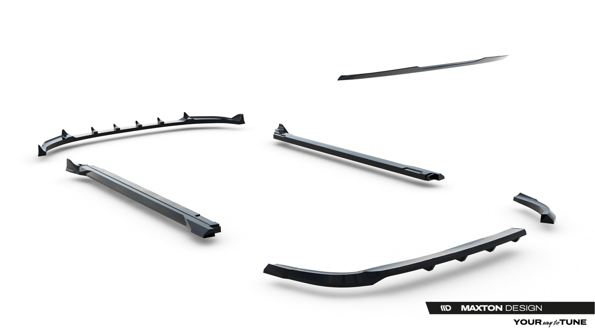 Set of Splitters Hyundai Tucson Mk4 Facelift