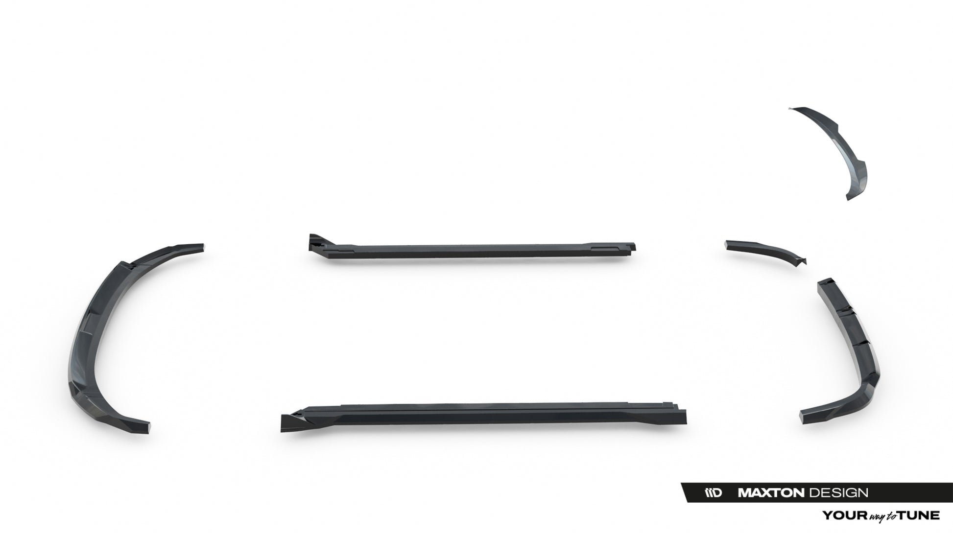 Set of Splitters Hyundai Tucson N-Line Mk4 Facelift