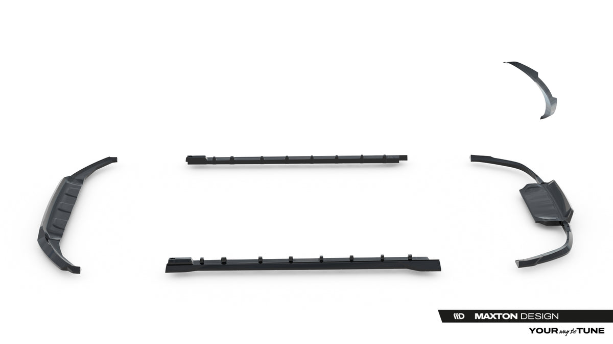 Set of Splitters Jaguar F-Pace S X761