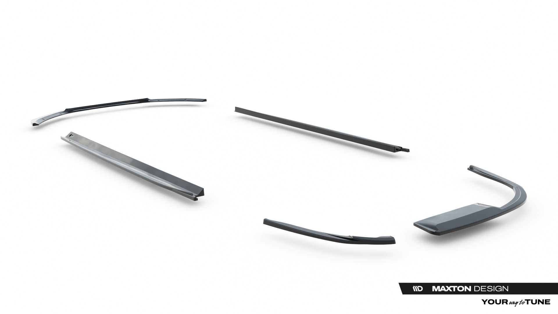 Set of Splitters Jaguar XF R-Sport X260