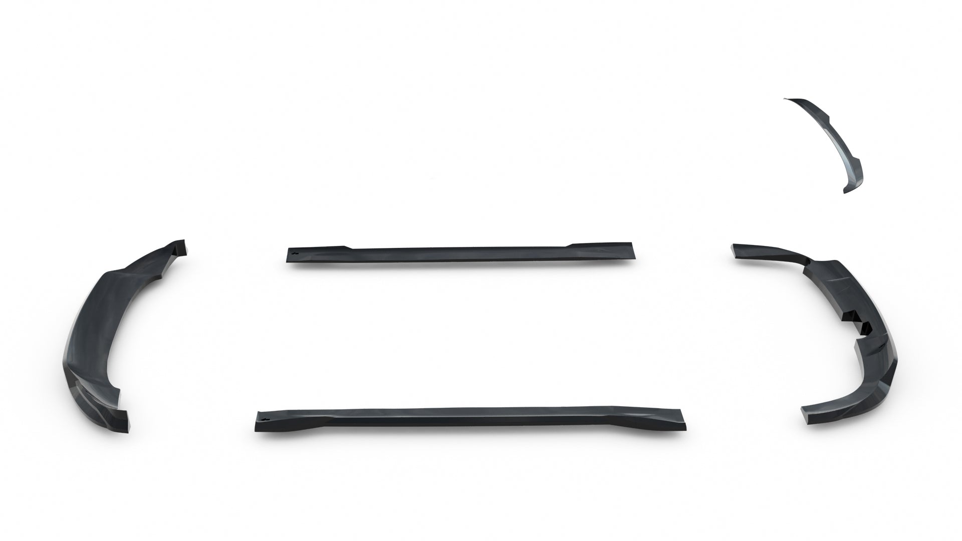 Set of Splitters Jeep Grand Cherokee Trailhawk Mk5