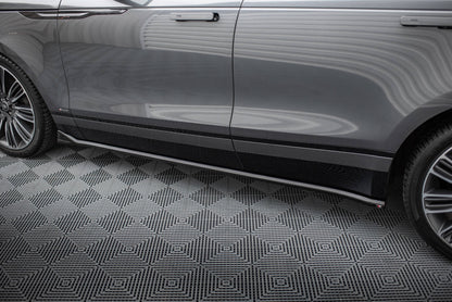 Set of Splitters Land Rover Range Rover Velar R-Dynamic Mk1 (The kit is compatible with the towbar)