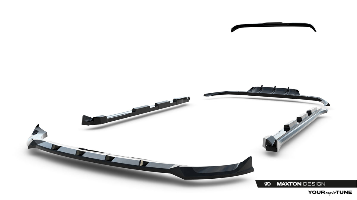 Set of Splitters Land Rover Range Rover Velar R-Dynamic Mk1 (The kit is not compatible with a towbar)
