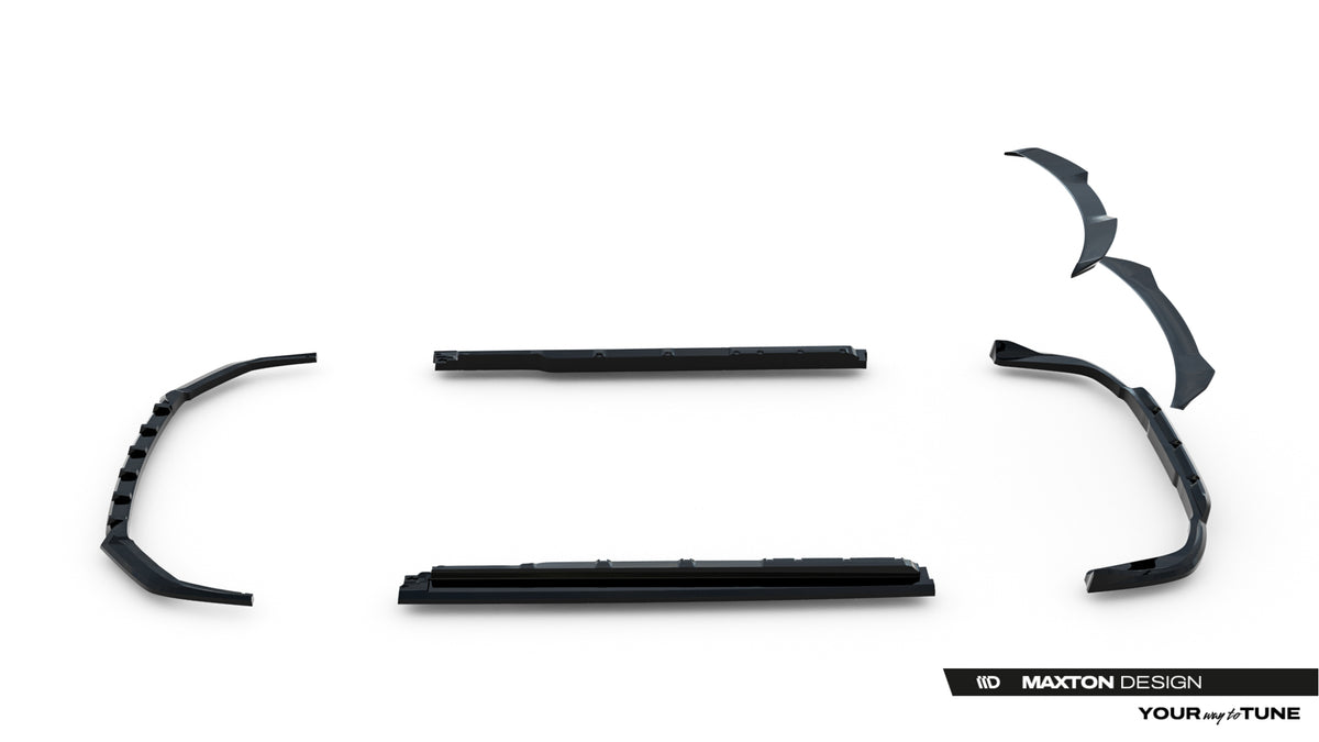 Set of Splitters Lexus RX F-Sport Mk4 Facelift