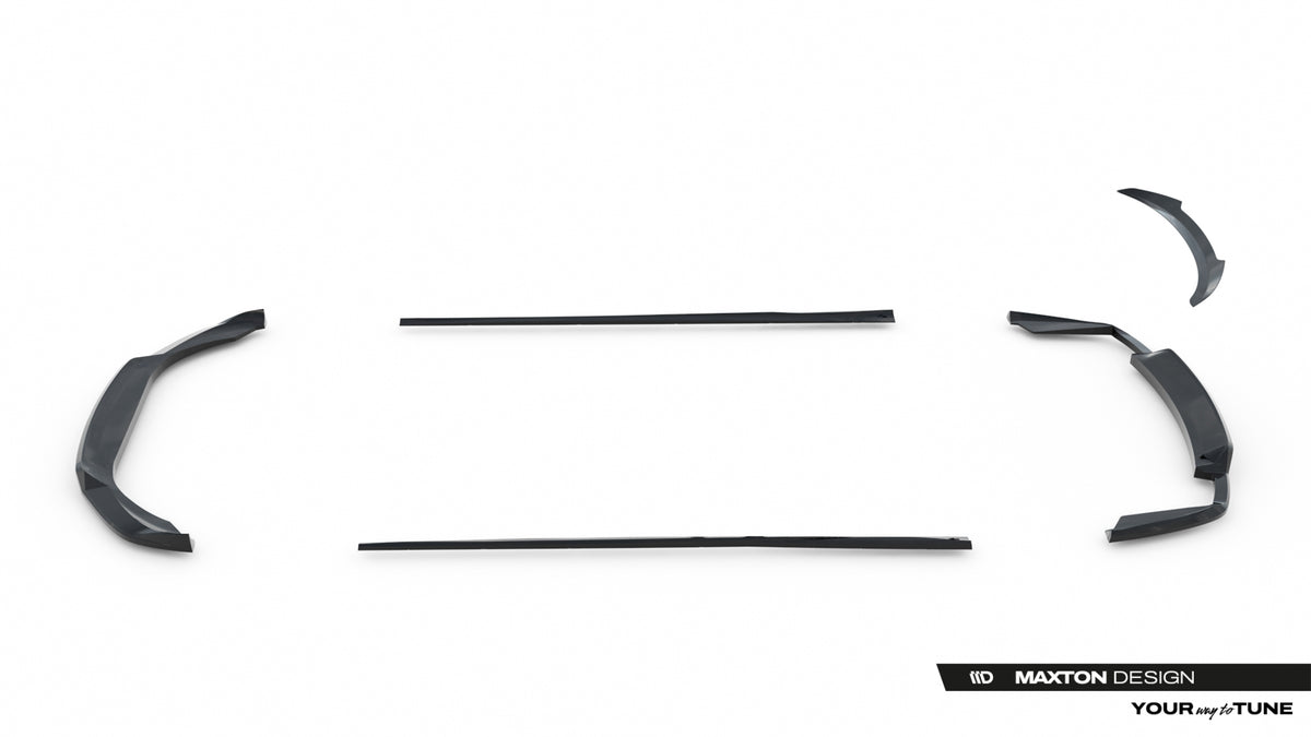Set of Splitters Maserati Ghibli Mk3 Facelift