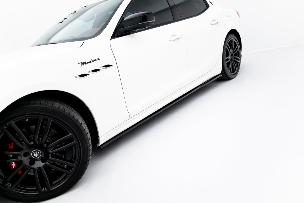 Set of Splitters Maserati Ghibli Modena Mk3 Facelift