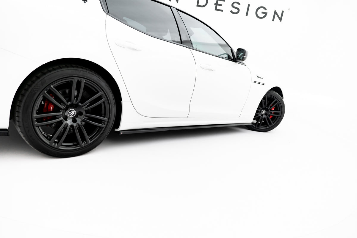 Set of Splitters Maserati Ghibli Modena Mk3 Facelift