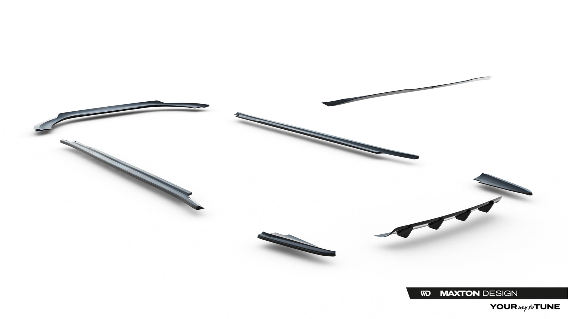 Set of Splitters Maserati Quattroporte Mk6