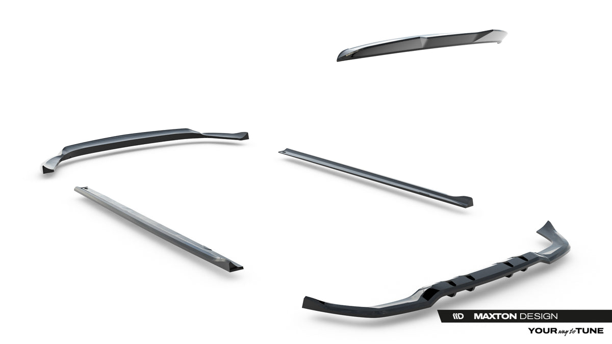 Set of Splitters Mercedes-AMG A35 Hatchback W177 Facelift