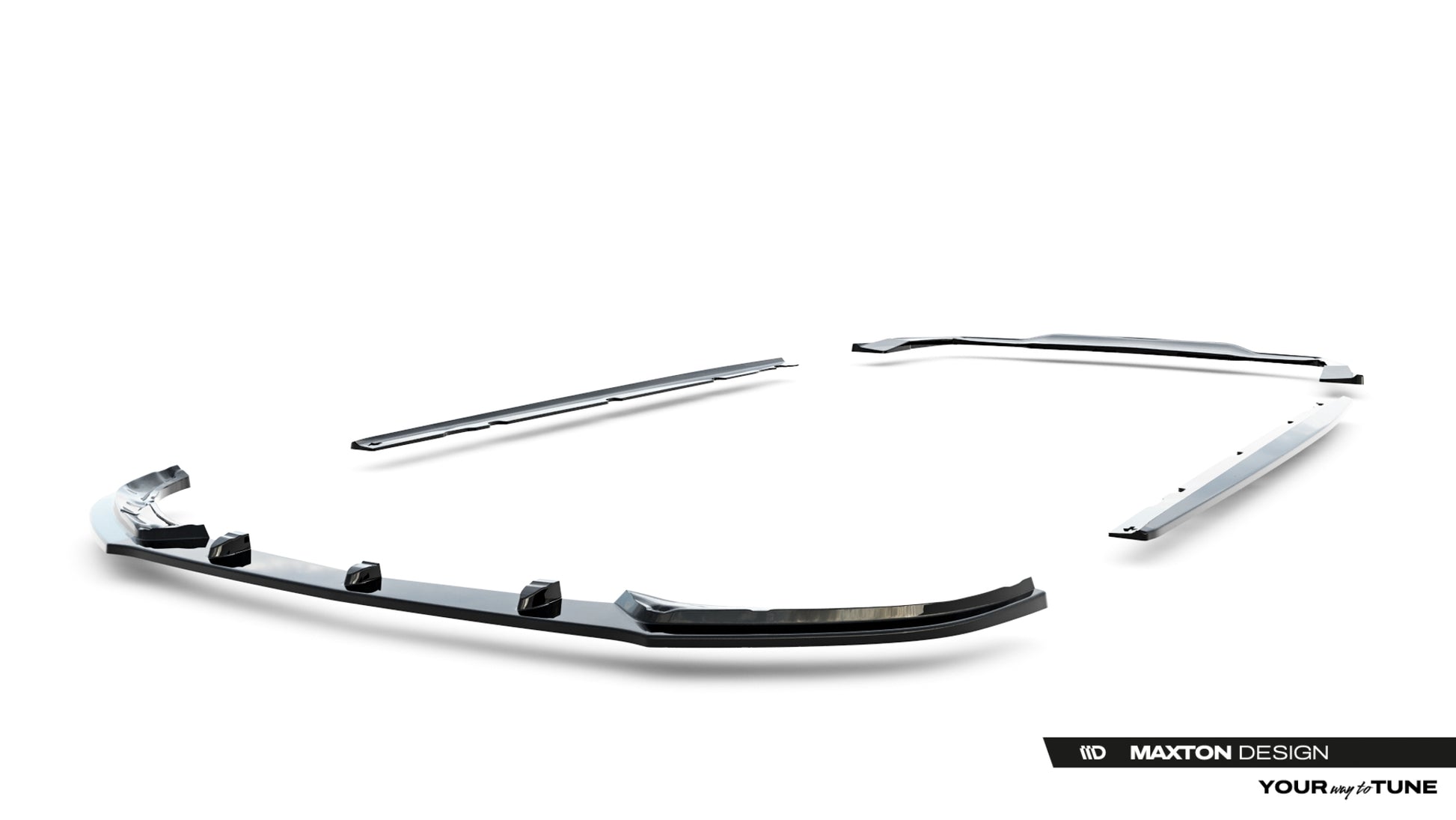 Set of Splitters Mercedes-AMG C 63 Coupe AMG Aero Pack C205 Facelift