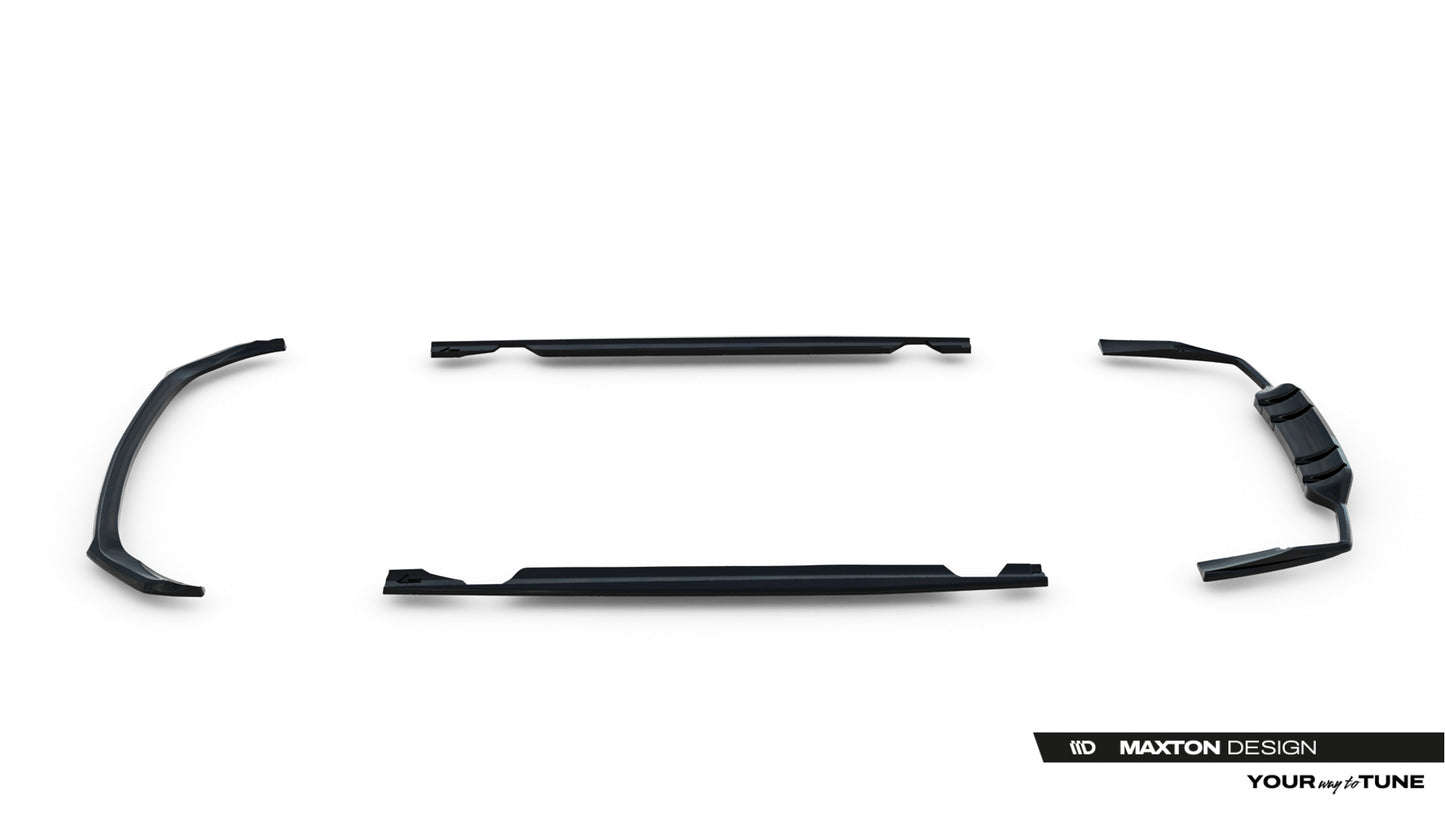 Set of Splitters Mercedes-AMG C43 Coupe C205 Facelift