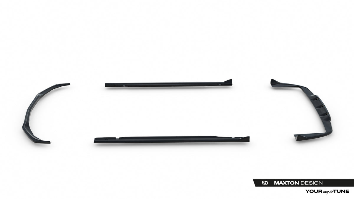 Set of Splitters Mercedes-AMG C63 Sedan / Estate W205 / S205