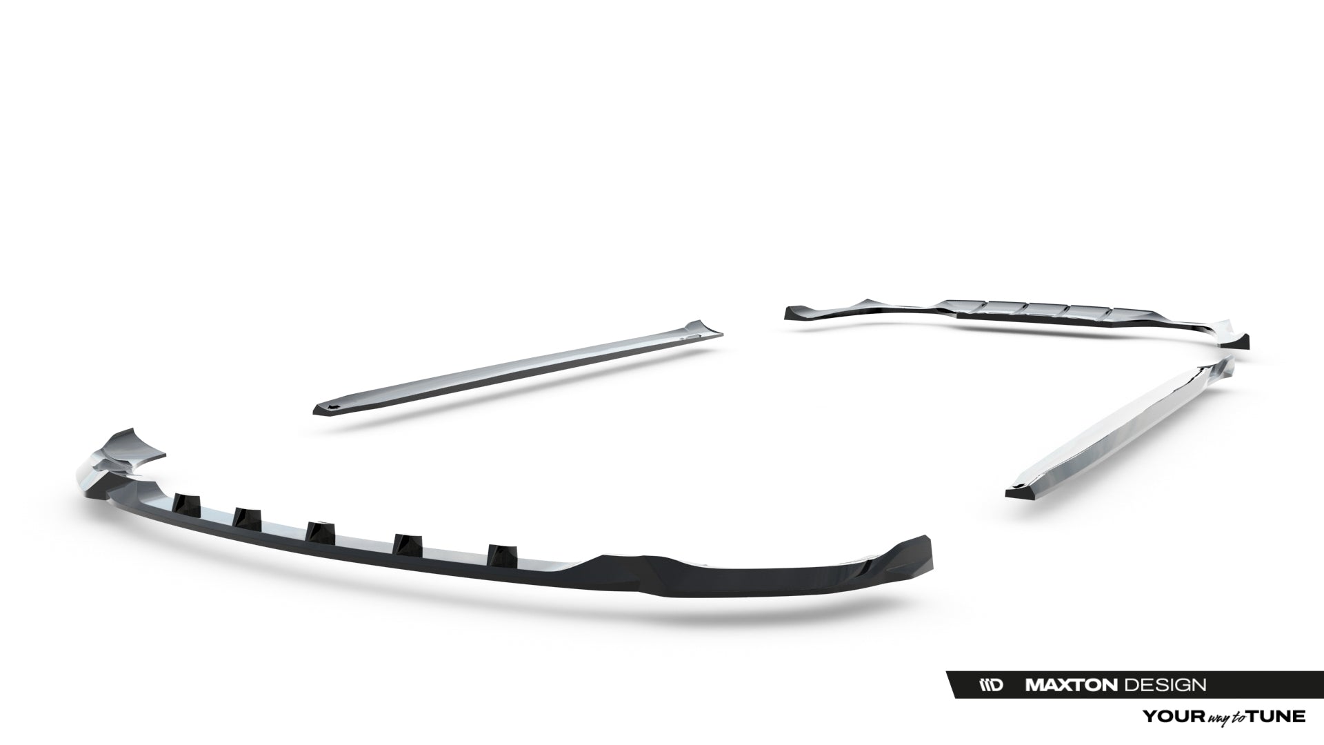 Set of Splitters Mercedes-AMG E53 Sedan W214