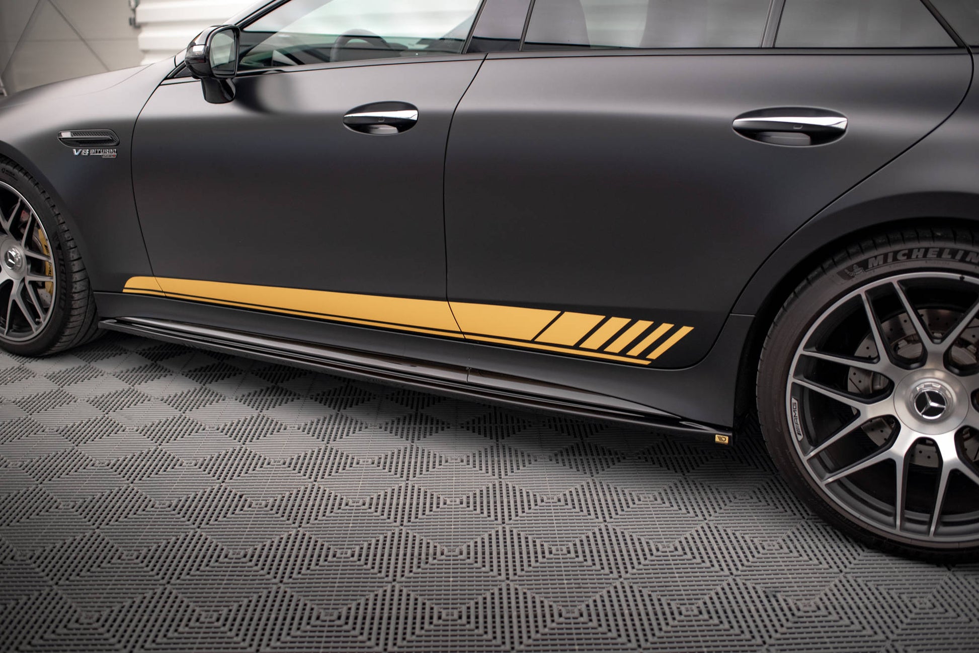 Set of Splitters Mercedes-AMG GT 63S 4 Door Coupe Aero X290