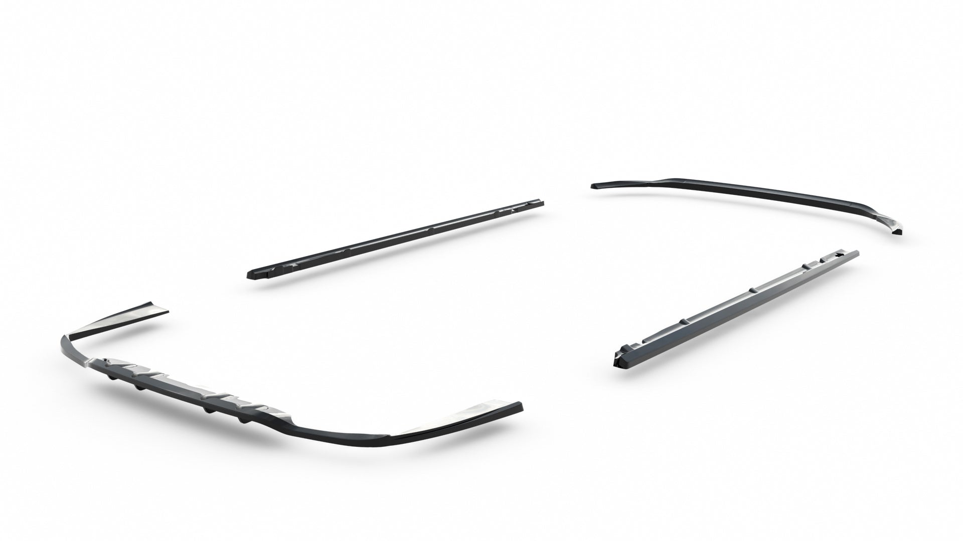 Set of Splitters Mercedes-Benz C AMG-Line Sedan / Estate W205 Facelift / S205 Facelift