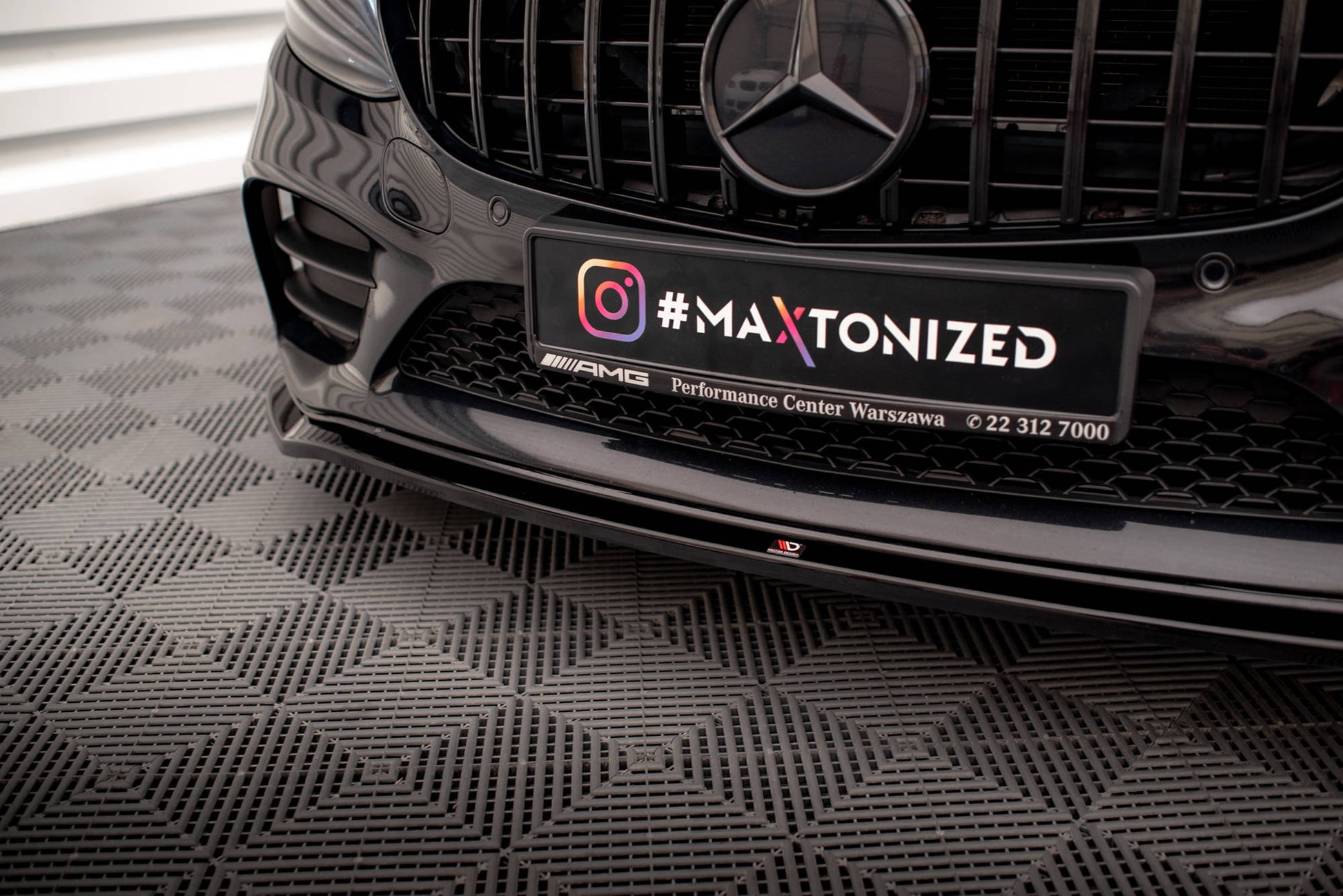 Set of Splitters Mercedes-Benz C AMG-Line Sedan / Estate W205 Facelift / S205 Facelift