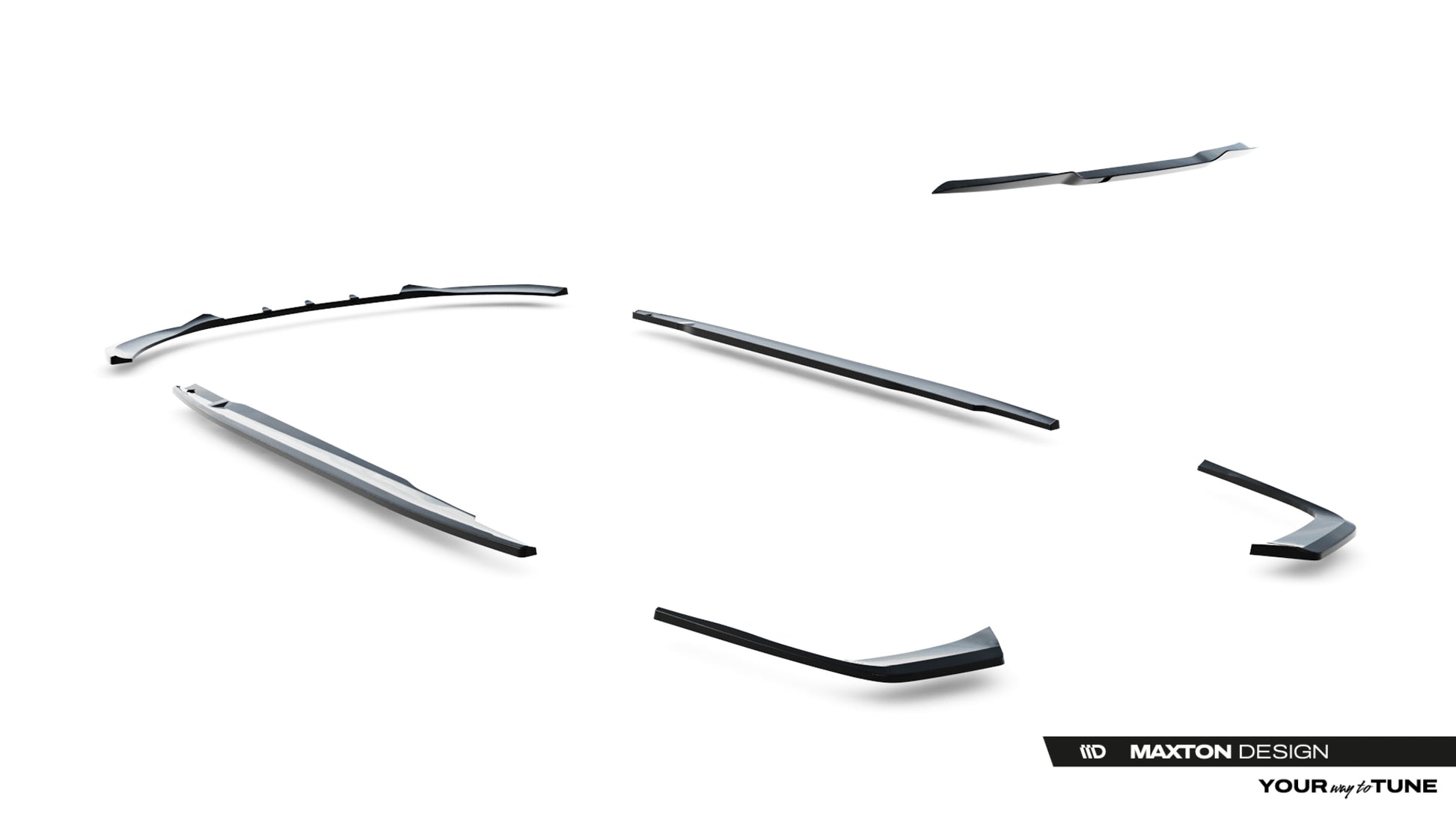 Set of Splitters Mercedes-Benz C Sedan / Estate AMG-Line W206 / S206