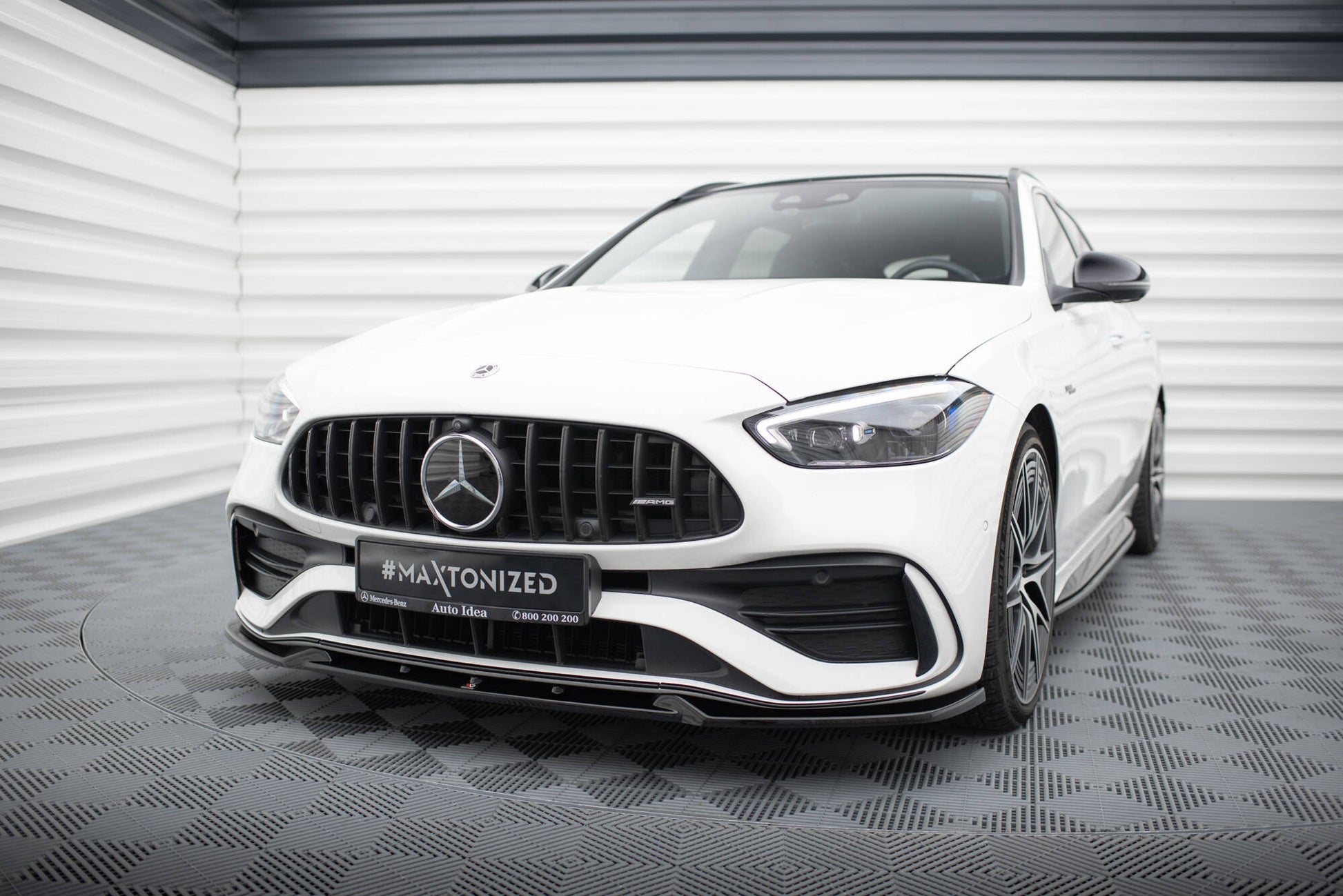 Set of Splitters Mercedes-Benz C Estate AMG-Line / 43 AMG S206