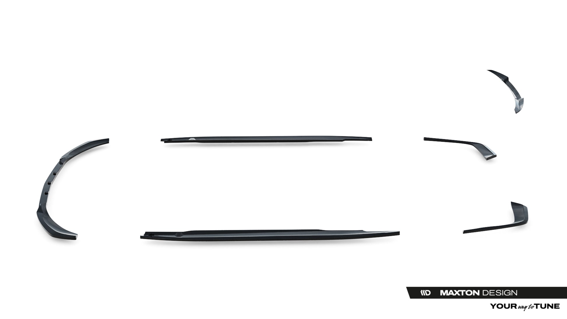 Set of Splitters Mercedes-Benz C Estate AMG-Line / 43 AMG S206