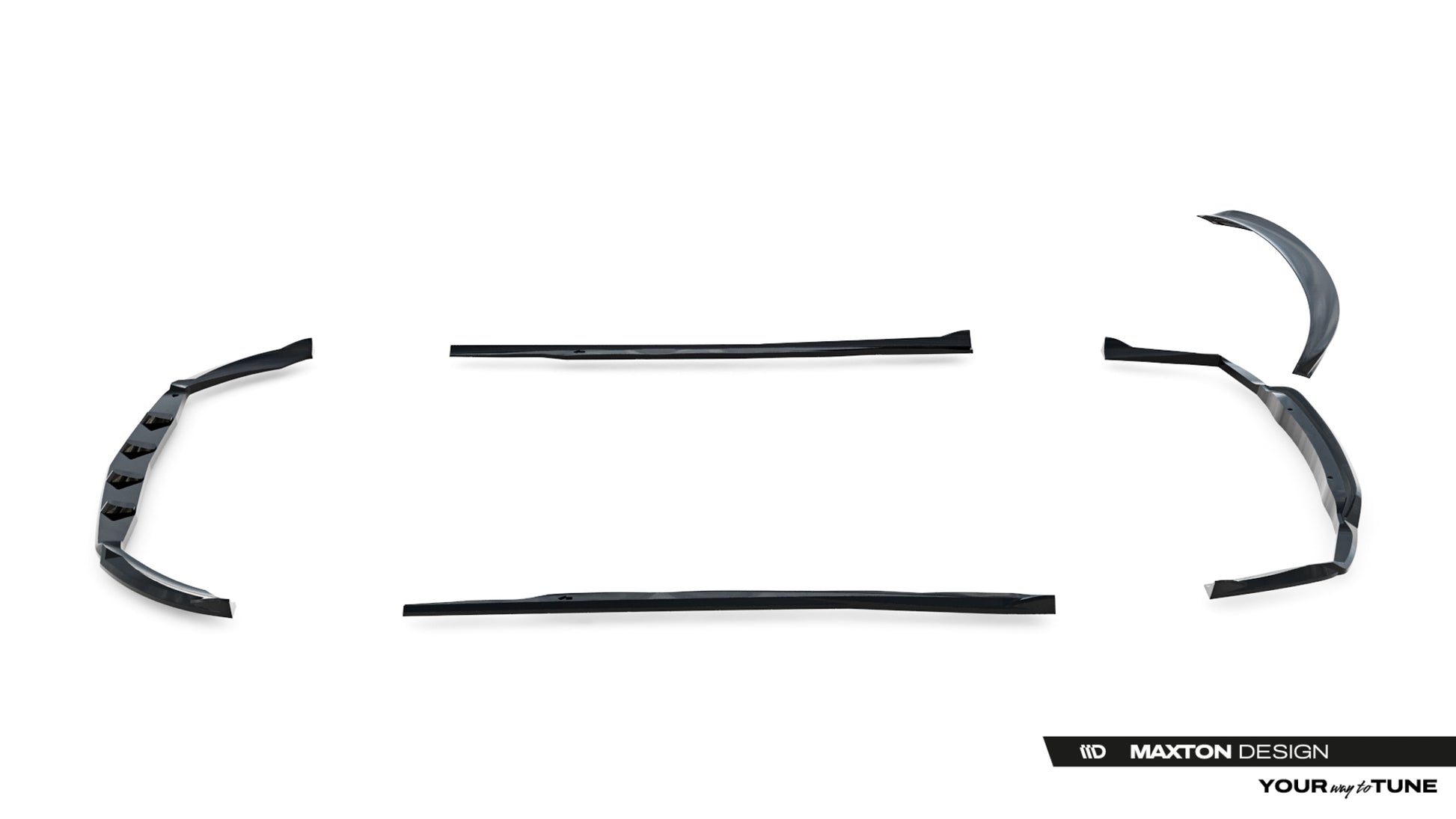 Set of Splitters Mercedes-Benz CLA C117 Facelift