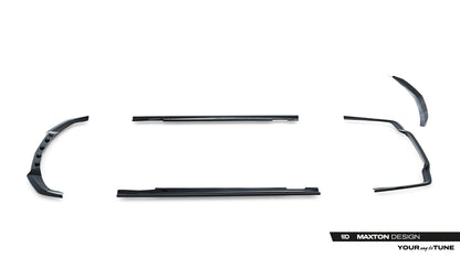 Set of Splitters Mercedes-Benz E AMG-Line Sedan W212 Facelift