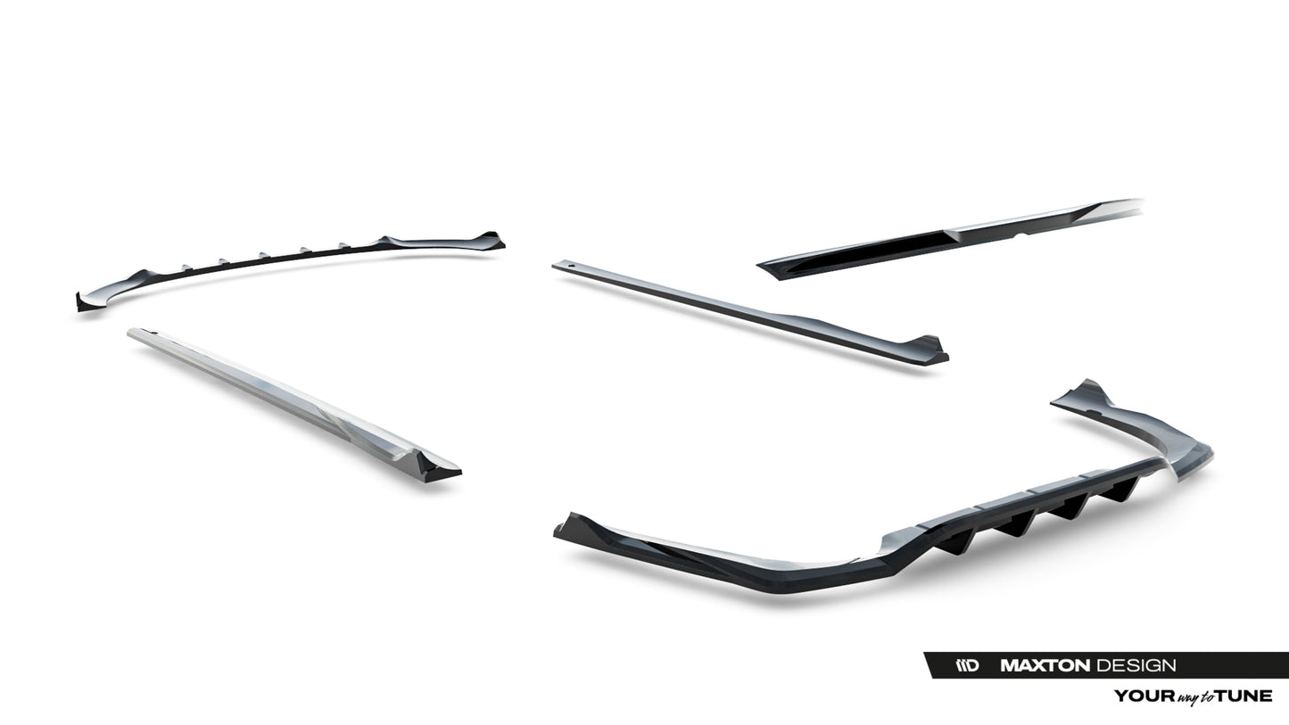 Set of Splitters Mercedes-Benz E AMG-Line Sedan W214