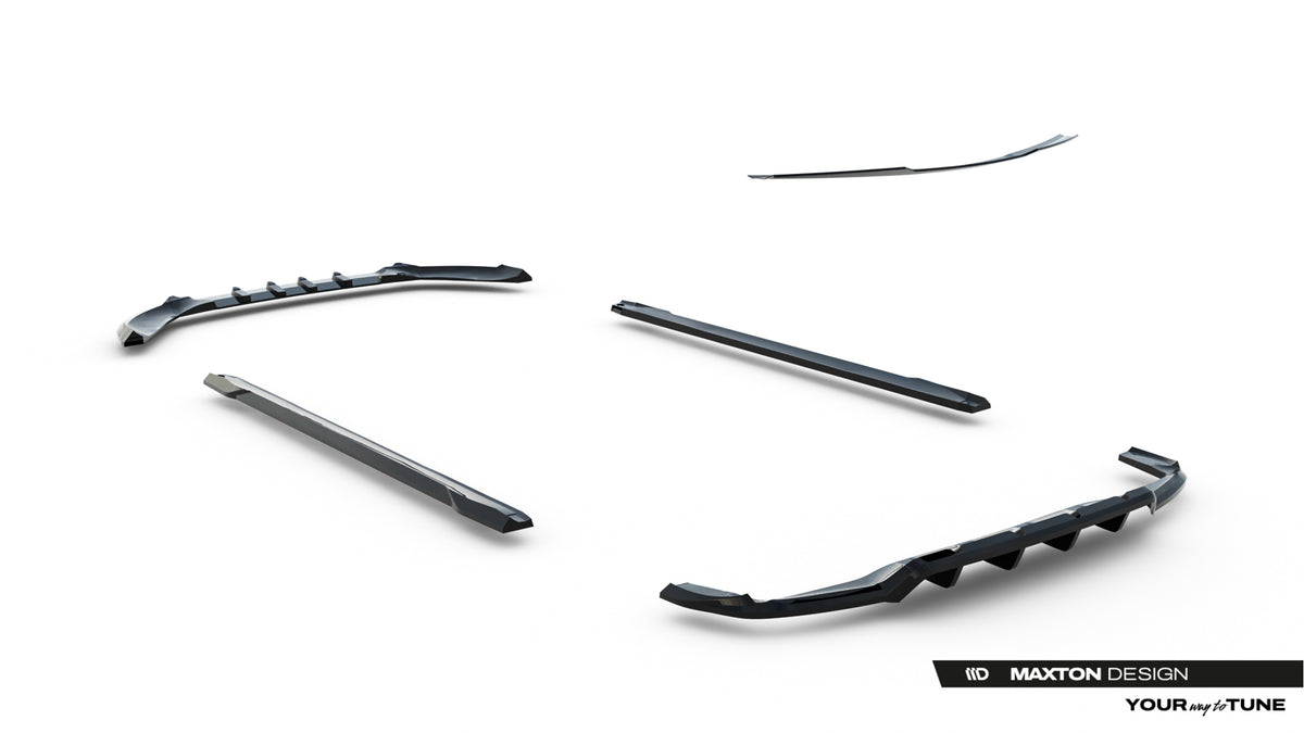 Set of Splitters Mercedes-Benz GLA 45 AMG X156 Facelift