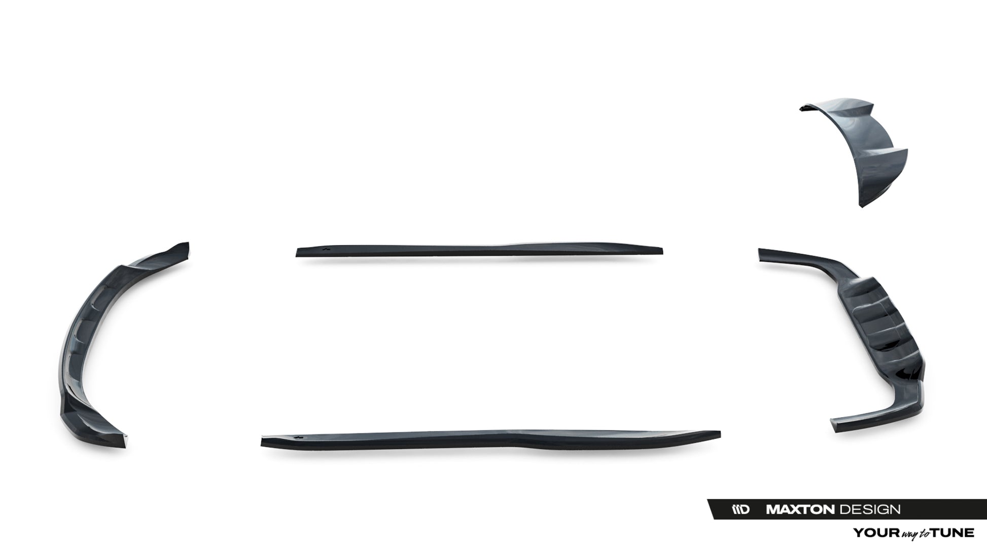 Set of Splitters Mercedes-Benz GLC Coupe AMG-Line C254